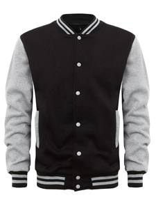 OEM personalizado gran oferta de los hombres Varsity chaqueta de cuero Casual Universidad desgaste chaqueta de primavera ropa de los hombres chaqueta personalizada - Product Image 2