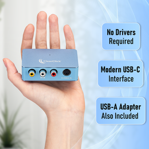 Video2USB (Lite Edition) Audio Video Capture & Live Streaming Device Input AV, RCA, S-Video (VCR, VHS, Camcorder, Video8, - Product Image 6