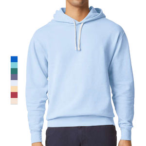 Heavyweight Streetwear Pullover Hoodies Sudaderas para hombres Boxy Fit Oversized Custom Bordado Hoodies DDP Shipping - Product Image 1