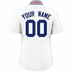 Uniformes de béisbol con diseño único y logotipo Conjunto transpirable Estilo Impresión personalizada Kit de béisbol de manga corta - Product Image 6