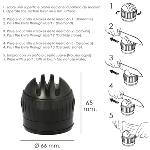 Next Generation 3-Stage Suction Cup Sharpener - Product Image 3