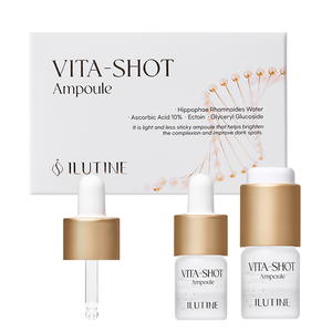 Suero para el Cuidado de la Piel con Alfa Arbutina, Ampolla Iluminadora y Blanqueadora, Vitamina C Estabilizada, Ácido Hialurónico para Recuperar la Luminosidad - Product Image 1