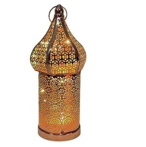 Lanterne décorative en métal, élégante et sculptée à la main, pour la décoration de mariages et de fêtes de Noël, porte-bougie. - Product Image 5