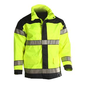Chaqueta de Seguridad Reflectante de Alta Visibilidad, Impermeable, Uniforme de Trabajo, para Trabajadores de la Construcción, Clase 2, Ropa de Seguridad Vial - Product Image 4
