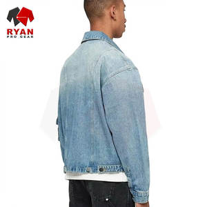 Chaqueta Vaquera para Hombre, Diseño Personalizado, Fabricación OEM/ODM, Cierre de Botones, Estilo Casual Urbano, Precio de Fábrica - Product Image 2
