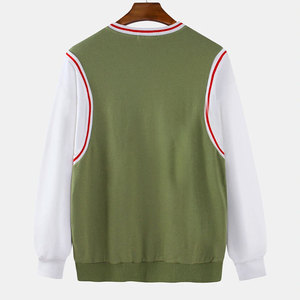Sweat-shirt à capuche pour homme, dernière collection, manches longues, en molleton, de haute qualité, respirant, confortable, mélange de coton, teinture unie, automne - Product Image 2
