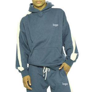<b>Thermal</b> High Quality Oversized <b>Hoodie</b> Jogger heavyweight Custom <b>Mens</b> Cotton Material <b>Hoodie</b> Sweatpants Casual <b>Men</b> Hoodies - Product Image 2