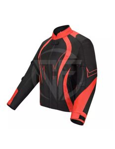 แจ็กเก็ตมอเตอร์ไซค์แจ็กเก็ตมอเตอร์ไซค์แจ็กเก็ตหนังสำหรับแข่งมอเตอร์ไซค์ระบายอากาศได้ดีดีไซน์ล่าสุด - Product Image 1