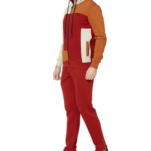 Survêtements de sport à manches longues OEM de haute qualité pour hommes, ensemble de deux pièces personnalisé avec carte d'étiquette personnalisée pour les sports d'hiver - Product Image 4