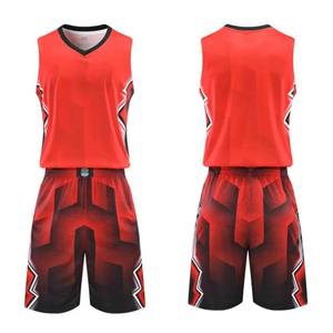 Maillot de basket-ball de haute qualité, personnalisable, pour homme, respirant, à séchage rapide, uniforme d'entraînement, design d'uniforme personnalisé - Product Image 2