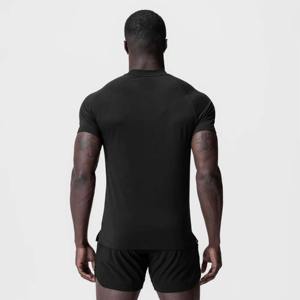 Camiseta de rendimiento de secado rápido para hombres activos para entrenamientos, deportes, correr y aventuras al aire libre para hombres camiseta con OEM - Product Image 3