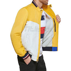Nueva llegada al por mayor hombres chaqueta de bombardero adultos ropa casual logotipo personalizado hombres chaqueta de Bombardero - Product Image 6