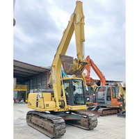 Excavatrice sur chenilles Komatsu pc120-6 d'occasion, 12T, d'origine japonaise, en bon état