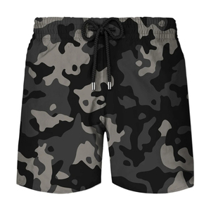 Pantalones cortos de playa con gráfico de camuflaje para hombre, pantalones cortos estampados en 3D de verano, ropa de calle suelta, pantalones cortos - Product Image 5