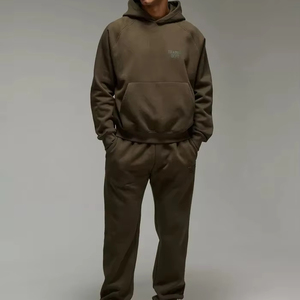 Chándal de entrenamiento activo personalizado de alta calidad para hombre, chándal en relieve, chándal informal transpirable de calidad superior - Product Image 1