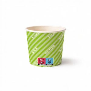 Gobelets en papier à double paroi de 9 oz (300 ml) - Qualité alimentaire, fond plein personnalisé - Product Image 1