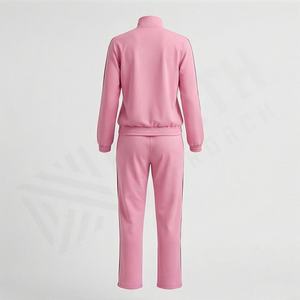 Conjuntos Deportivos de Poliéster con Capucha y Estampado para Mujer, Diseño de Logotipo Personalizado, Ropa Deportiva al por Mayor, Atuendo Atlético para Gimnasio y Fitness, Tela Elegante - Product Image 2