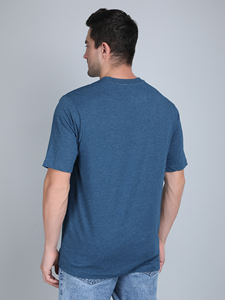 Camiseta de cuello redondo para hombre Streetwear Venta al por mayor 100% algodón en diferentes métodos de impresión y material en stock para la venta - Product Image 4