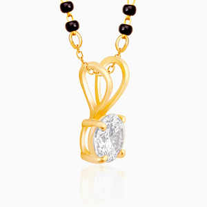 Elegante Golden Forever Moments Mangalsutra Diamond Colgantes & Charms - Product Image 1