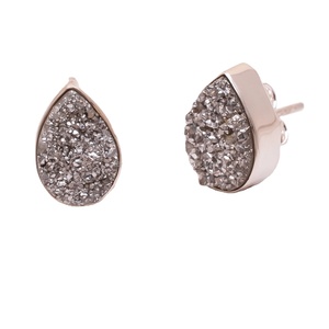 Anillos Druzy de titanio de Plata de Ley 925, joyería de plata fina, pendientes de boda al por mayor a granel, fabricante y proveedores - Product Image 1