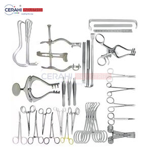 Cerahi ชุดเครื่องมือผ่าตัดส่องกล้องด้วยตนเองทำจากสแตนเลส48ชิ้นสำหรับการผ่าตัดช่องท้องทั่วไป - Product Image 5