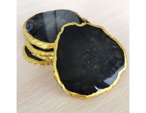 High Quality <b>Epoxy</b> Resin Coasters <b>Epoxy</b> Resin Tea Coasters Mat Tabletop Resin Pads for Tableware Home Decor by Star Crafts India - Product Image 2