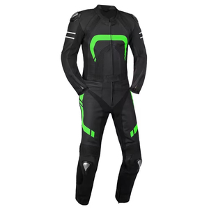 Venta al por mayor profesional superventas hombres traje de carreras de motos último diseño de cuero impermeable a prueba de viento ropa de la motocicleta - Product Image 4