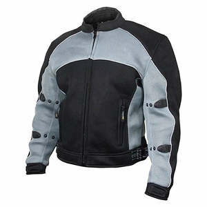 2025 venta al por mayor chaqueta de moto de alta calidad personalizada moda elegante hombres chaqueta de moto de carreras de cuero genuino - Product Image 2