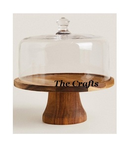 Soporte para Pastel de Diseño Moderno, Soporte Redondo Dorado Pulido con Tapa para Pastel, para Uso en el Hogar, Hoteles y Restaurantes - Product Image 5