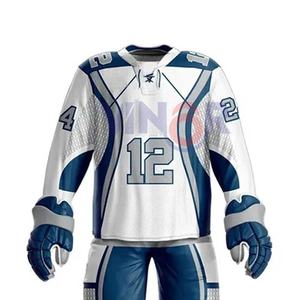 Uniforme de Hockey sobre Hielo con Bordado Personalizado de Diferentes Diseños y Alta Calidad/Uniforme de Hockey sobre Hielo de Fabricantes Profesionales - Product Image 4