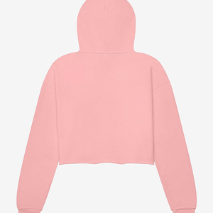 Sudadera con Capucha Corta Informal de Moda Urbana con Logotipo Personalizado al por Mayor, Sudadera con Capucha Corta Informal para Mujer - Product Image 6