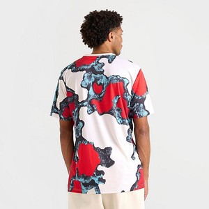 T-shirts graphiques surdimensionnés vintage unisexe en polyester/coton de haute qualité, col en O, courte longueur, impression DTG de haute technologie, polaire pour hommes - Product Image 4