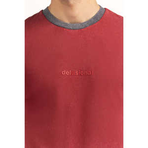 เสื้อยืดทรงหลวม 100% ผ้าฝ้าย โอเวอร์ไซส์ รุ่น MN-TS-SS25-049 น้ำหนัก 180 กรัม ผ้าเจอร์ซีย์ ปักลายตามสั่ง พร้อมตัวเลือกการอัดแน่นด้วยเส้นใยไม้ไผ่ - Product Image 5