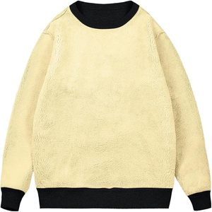Sudadera de hombre con cuello redondo 2024 Diseño caliente OEM Sudadera lisa de lana hecha a medida para hombre con manga larga - Product Image 5