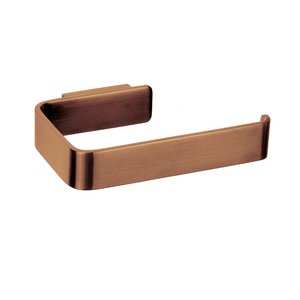 Porte-papier hygiénique en Satin pour la maison et l'hôtel, porte-rouleau de luxe en acier inoxydable, finition moderne, suspension murale pour salle de bain - Product Image 2