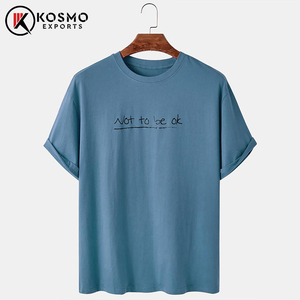 T-shirt Homme Personnalisé en Coton 100% de Haute Qualité, Écologique, Respirant, à Manches Courtes, Fabriqué sur Mesure, Pas Cher, 300g, Vierge - Product Image 3