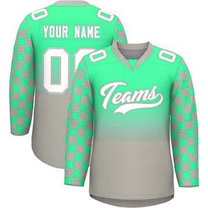 เสื้อเจอร์ซีย์เล่นกีฬาฮ็อกกี้น้ำแข็งแบบระเหิดแห้งเร็วผ้าเจอร์ซี่พิมพ์ลายสำหรับผู้ชาย2025ใหม่ - Product Image 6