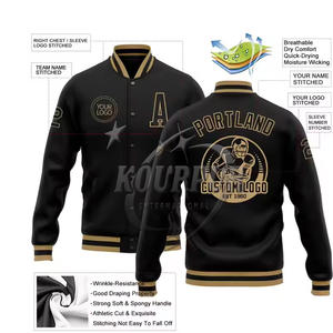 Chaqueta con letras para hombre, nuevo diseño personalizado, chaquetas Verity, chaquetas de invierno de alta calidad, transpirables, estándar, de talla grande, para hombre - Product Image 1