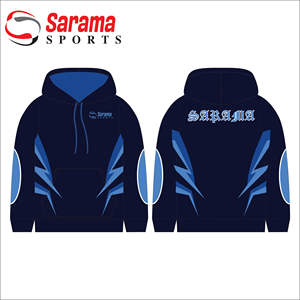 Sudadera con capucha para hombre y mujer, prenda deportiva unisex con logo personalizado, diseño en blanco, sublimación - Product Image 2