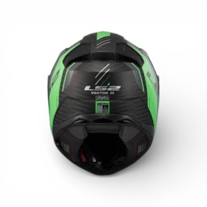 Casco de Carreras Integral LS2 FF811 Vector II de Carbono, Nuevo, con Doble Visor Abatible y Cierre Rápido, Carcasa de PC - Product Image 3