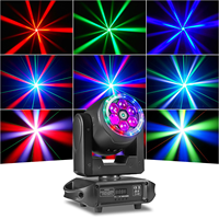 Mini projecteur à tête mobile RGBW Sharp Sword Six Bee Eyes 6x15W avec laser pour DJ, discothèque, fête, parc à thème