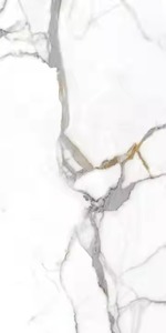 Carreau de sol intérieur aspect marbre poli Marvel Gold 800x1600mm Carreau de céramique émaillée très brillante Matériau en porcelaine pour appartement - Product Image 3