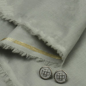 Nuevo conjunto de 2 piezas de shalwar kameez pakistaní sin coser para hombre, tela suave para fiestas, color liso, que absorbe la humedad, de secado rápido y ajuste holgado. - Product Image 2