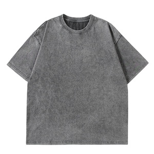 T-shirts d'été pour hommes en coton 100% de haute qualité, poids lourd 300 g/m², imprimés sur mesure, respirants et à séchage rapide MADE HAIDIIII SPORTS 2026 - Product Image 1