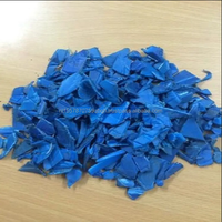 Flocons HDPE de haute qualité déchets de tambour bleu et bouteille de lait normes les plus élevées en matière de propreté