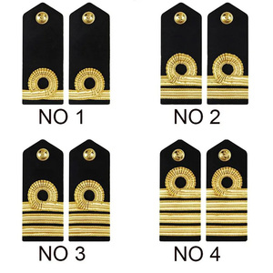 Handcrafted Dress Shoulder Boards Custom Logo Epaulettes for Formal Uniforms School Outfits and Organizational Identity - Product Image 6