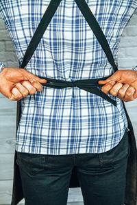 <b>Leather</b> <b>Apron</b> Muti Pocket for All Your Tool Full Length Kitchen LPN-0068 - Product Image 4