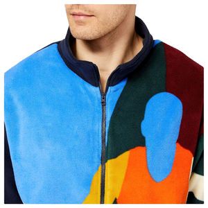 Veste polaire intérieure et extérieure fabricant de veste polaire personnalisée avec logo personnalisé veste polaire personnalisée pour hommes avec fermeture éclair pour hommes - Product Image 5