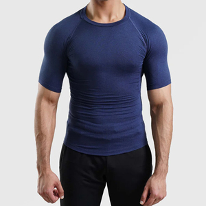Wholesale Custom Soft Crewneck Long Sleeve <b>Compression</b> <b>Shirt</b> <b>Men</b> Quick Dry Fitness <b>Compression</b> Gym <b>Shirts</b> - Product Image 1