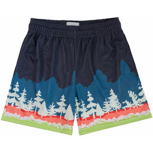 Short de fitness pour hommes avec logo personnalisé d'été Fabricant de shorts de gym Entraînement Sports Cargo Running Shorts pour hommes - Product Image 3